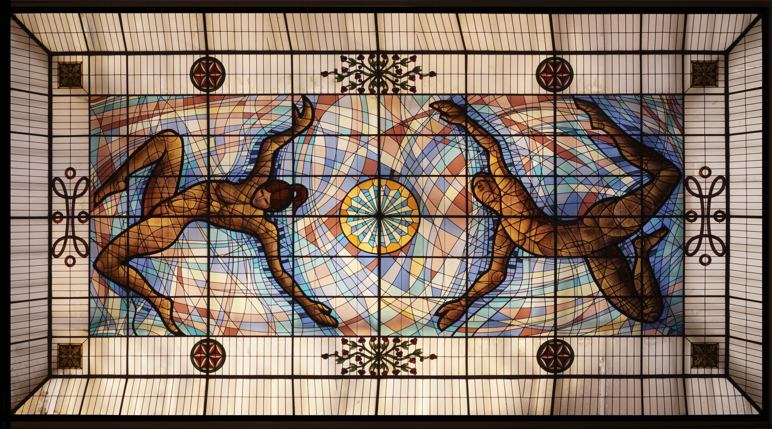 2019.- Restauración del lucernario del Centro Municipal de Abando en Bilbao